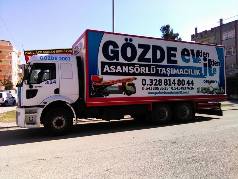 Foto Galeri Gözde Evden eve taşımacılık Osmaniye Nakliyat